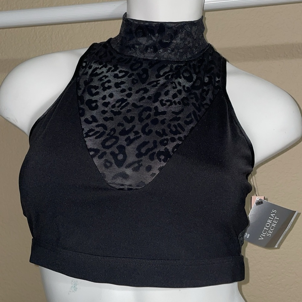 Victoria Secret Sport Bra Leopard Workout Top VS Performance Tank VS Sport Bra💕
